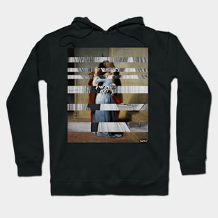 FRANKLY, A KISS - Pop Retro Collage, Mashup, Pop Art Hoodie